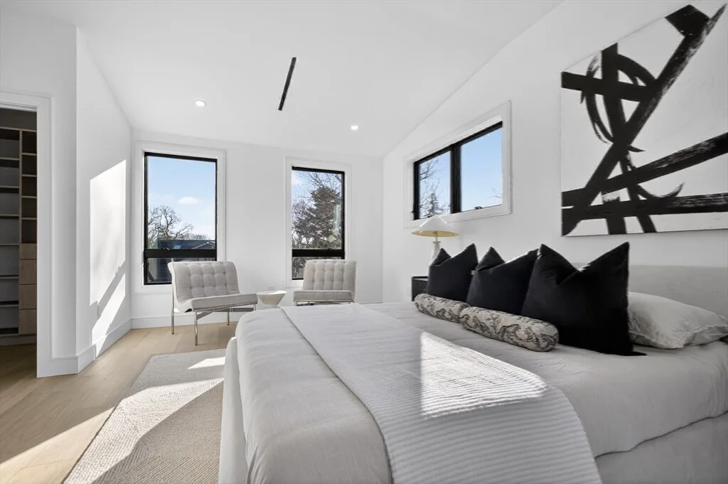 Top-floor primary suite